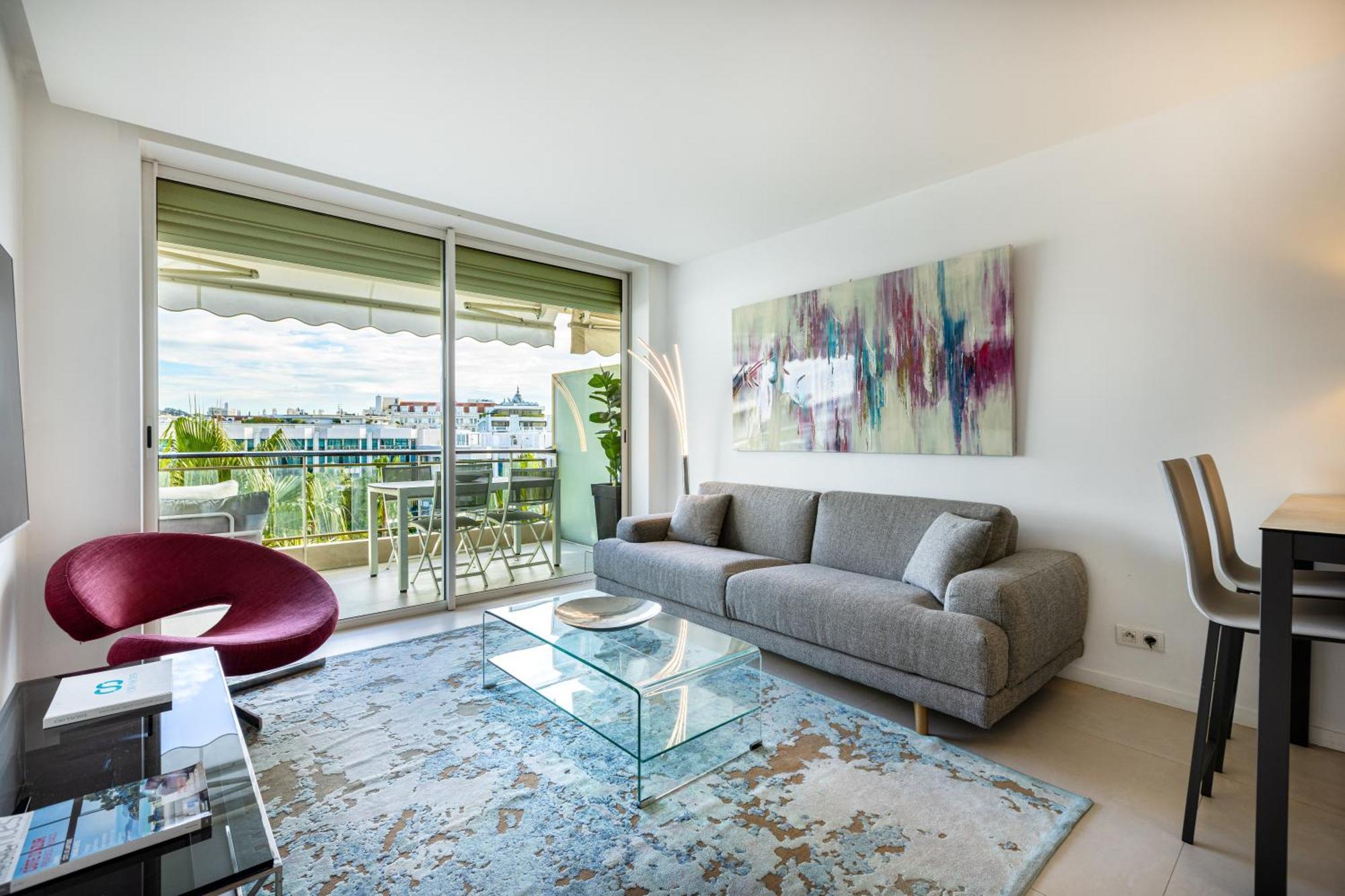 Agence Des Residences - Appartements Prives Du 45 Croisette- Prestige Cannes Ruang foto