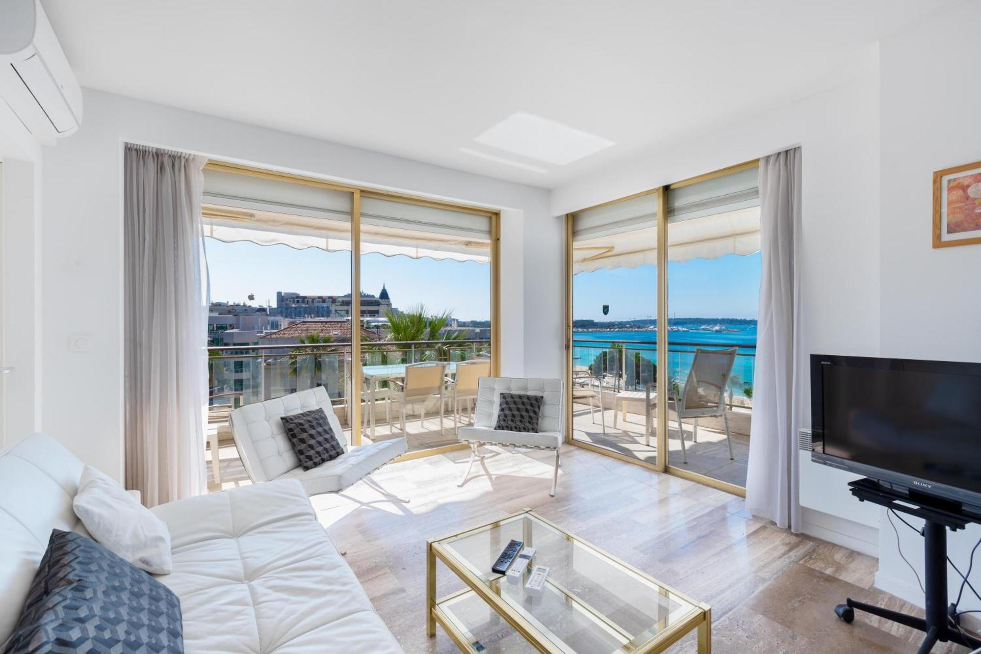 Agence Des Residences - Appartements Prives Du 45 Croisette- Prestige Cannes Ruang foto